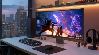 El último LG UltraGear OLED es el "arma definitiva" para el gaming: un monitor curvo 5K2K reforzado con IA