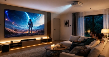 El cine de 500 pulgadas llega a tu casa con una nueva era de proyección 4K con IA