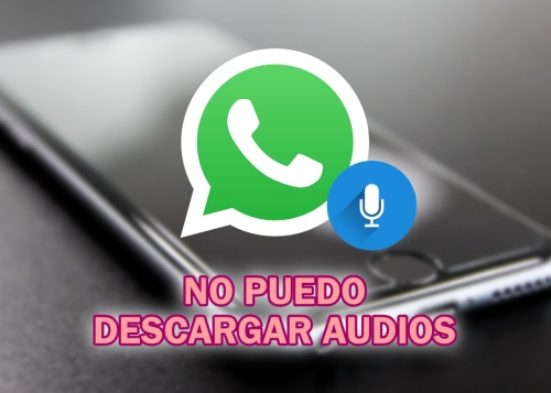 No puedo descargar audios en WhatsApp: solución