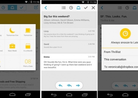 Mailbox, el cliente de Dropbox para iOS, llega a Android