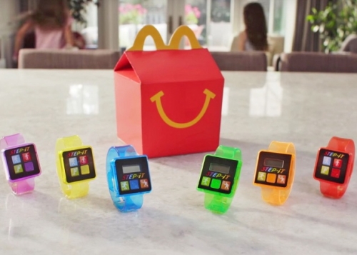 McDonald's regalará pulseras cuantificadoras con los Happy Meal