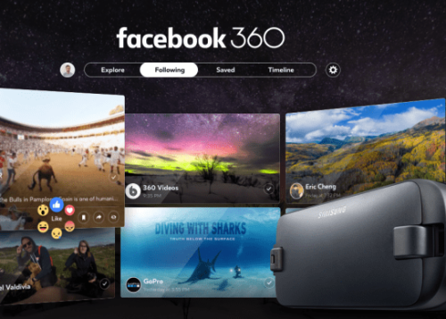 Facebook 360 para Samsung Gear VR permite ver fotos y vídeos en 360 grados