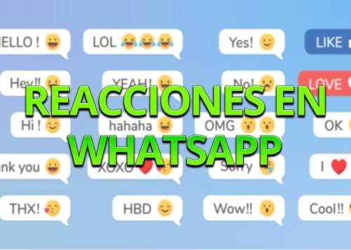 Cómo reaccionar a los mensajes de WhatsApp en iPhone