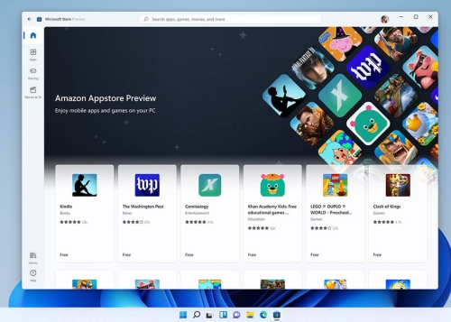 Windows 11 ya ejecuta 50 apps de Android