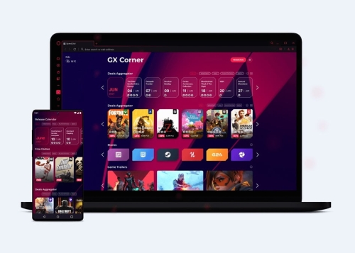 Opera GX, el navegador para gamers ya se puede descargar en la Epic Games Store