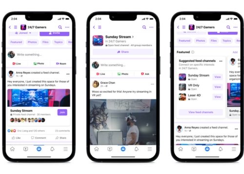 Facebook lanza canales y reorganiza los grupos: todos los detalles