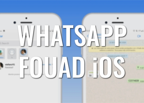 WhatsApp Fouad iOS v9.35 llega con funciones exclusivas