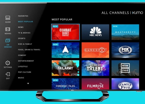 XUMO, la alternativa a Pluto TV con más de 180 canales gratis
