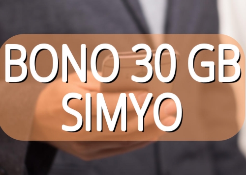 Regalo de Navidad de Simyo: 30 GB gratis para gastar en 15 días