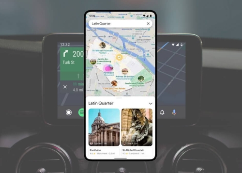 Ya puedes usar Google Maps en el móvil a la vez que Android Auto