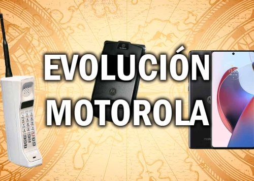 Así han evolucionado los teléfonos móviles de Motorola a lo largo de la historia