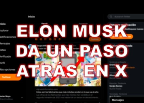 Elon Musk da marcha atrás con este cambio en Twitter, o futuro X