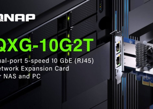 QNAP QXG-10G2T es una nueva tarjeta de red 10 GbE para impulsar los NAS o PC