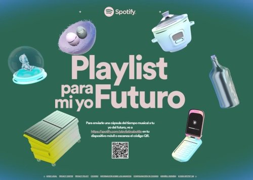 Vuelve la cápsula del tiempo de Spotify: abre tu lista de canciones de 2023, y crea otra de 2024