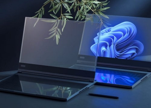 ThinkBook Transparent Display es el increíble portátil transparente de Lenovo