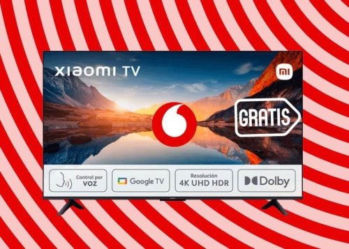 ¡Ofertón! Vodafone regala una tele Xiaomi con su pack de móvil, fibra y Netflix de 50 €