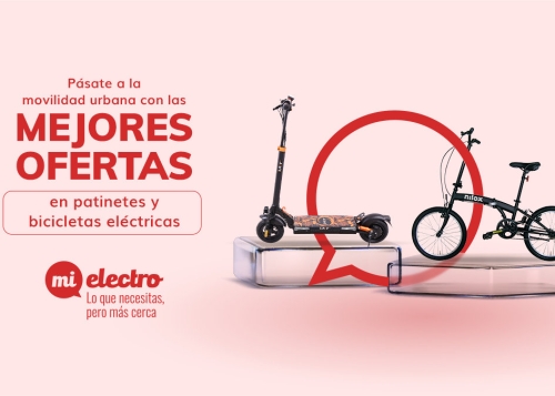 7 geniales ofertas en patinetes y bicicletas eléctricas en Mi Electro: todos están homologados por la DGT