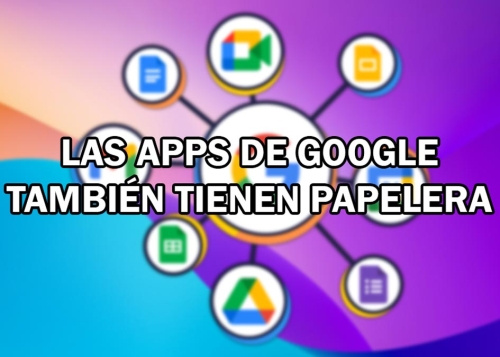 ¿Dónde está la papelera de reciclaje en las apps de Google?