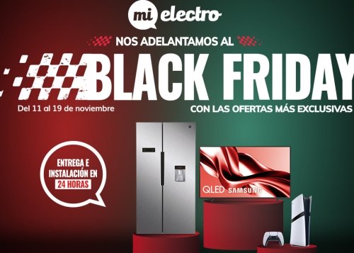 El Black Friday ya está en Mi Electro: estas son las ofertas que no te puedes perder