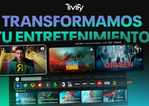 Prueba la nueva televisión online de Tivify: recomendaciones de IA, nuevo diseño y canales musicales de audio