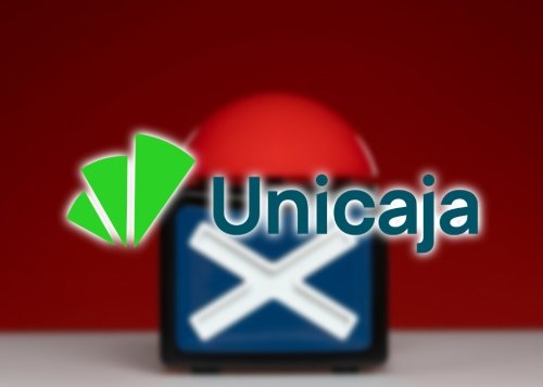 La web y app de Unicaja Banco están caídas totalmente