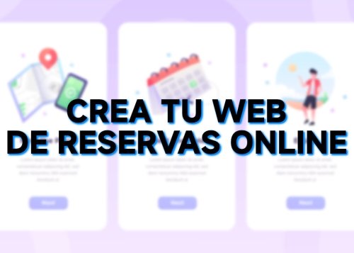 5 páginas para crear webs de reservas