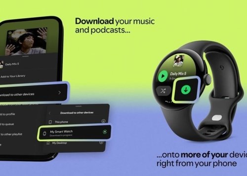 Descargar canciones a tu smartwatch Wear OS será más cómodo con esta mejora de Spotify