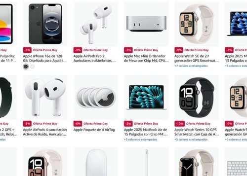 Ofertas Apple en el Amazon Prime Day 2025: los mejores chollos en iPhone, iPad, Mac y más