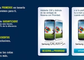 Reserva el nuevo Samsung Galaxy S4 en Phone House