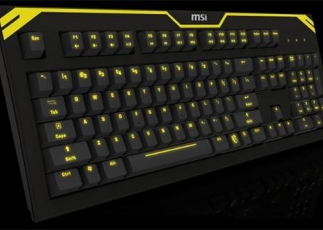 MSI lanza su primer teclado "gamer"