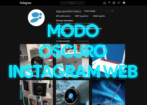 Cómo activar el modo oscuro en Instagram Web