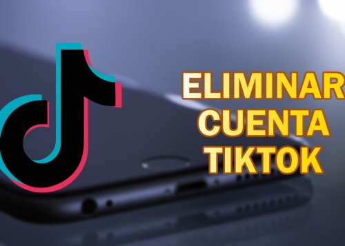 Cómo eliminar la cuenta en TikTok