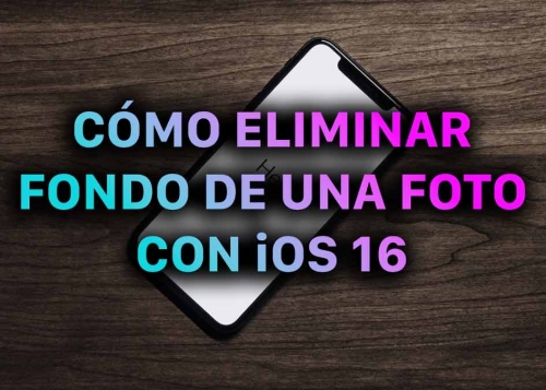 Cómo eliminar el fondo de una foto o vídeo en iOS 16