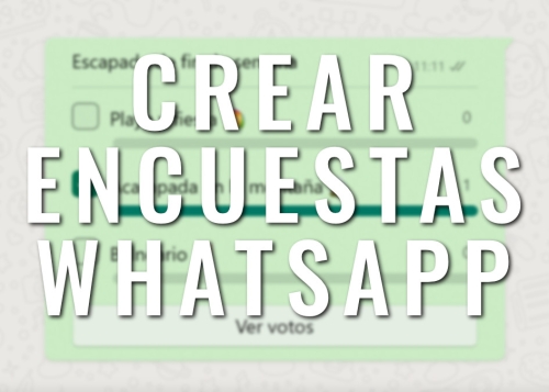 Cómo crear encuestas en WhatsApp