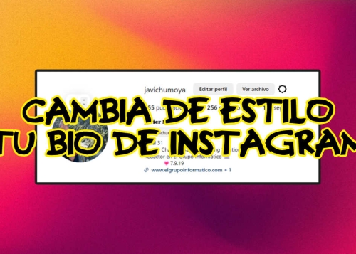 Cómo cambiar el tipo de letra en la bio de Instagram