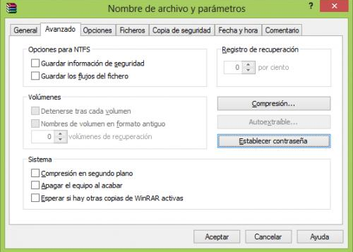 Cómo crear un archivo comprimido con contraseña