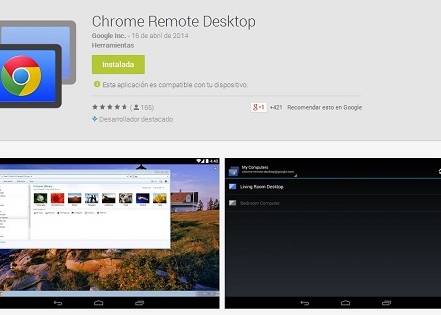 Chrome Remote Desktop disponible para descargar