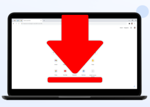 Google Chrome prueba un nuevo botón de descargas