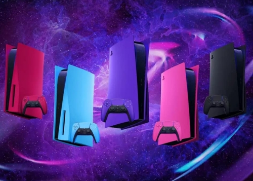 Llegan a España las cubiertas Midnight Black y Cosmic Red para personalizar tu PS5