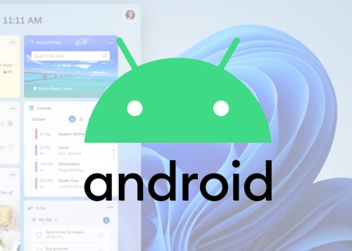 Windows 11 se actualiza a Android 12.1