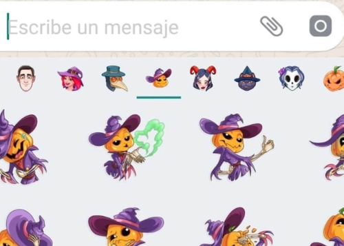 Consigue los mejores stickers de WhatsApp para Halloween