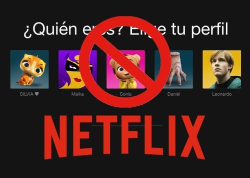 Si tienes Netflix a través de un operador, olvídate de compartir cuenta