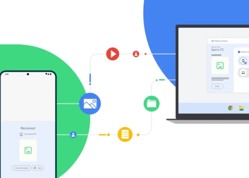 Pronto podrás compartir desde Android archivos con Nearby Share en tu PC Windows