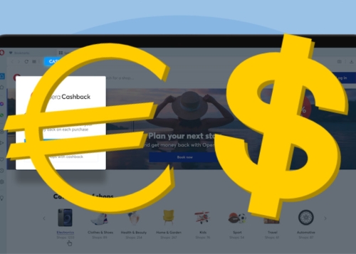 El navegador Opera ahora te paga por hacer compras