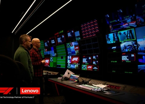 Detrás de un gran premio de Fórmula 1 hay una tecnología que lo hace posible, concretamente la de Lenovo