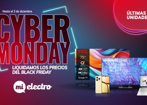 ¡Última oportunidad! Estas son las mejores ofertas "tech" en el Cyber Monday de Mi Electro