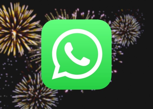 WhatsApp añade stickers, filtros y más solo por Año Nuevo