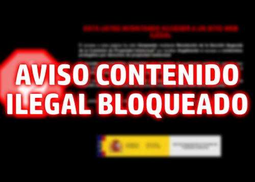 Este es el nuevo aviso de "sitio web ilegal": la lucha contra la piratería y el IPTV es cada vez más agresiva