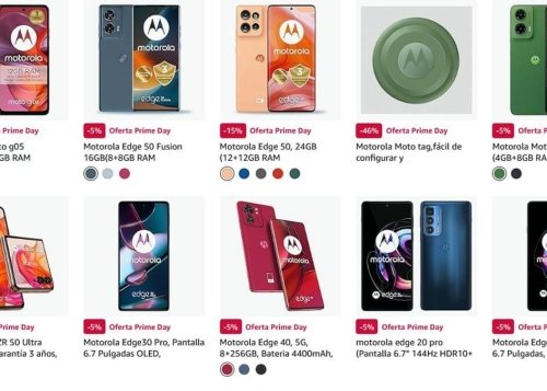 Prime Day 2025: no te pierdas estos descuentos en móviles Motorola que tiene Amazon