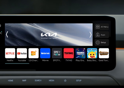 Todas las posibilidades de las LG Smart TV, ahora en tu salpicadero: webOS llega a los coches